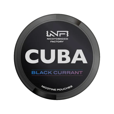 CUBA BLACK Blackcurrant 43mg